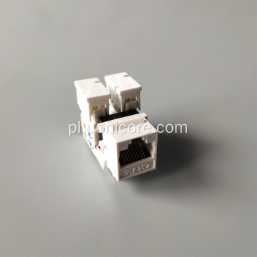 Gniazdo keystone cat6 rj45 90 stopni;